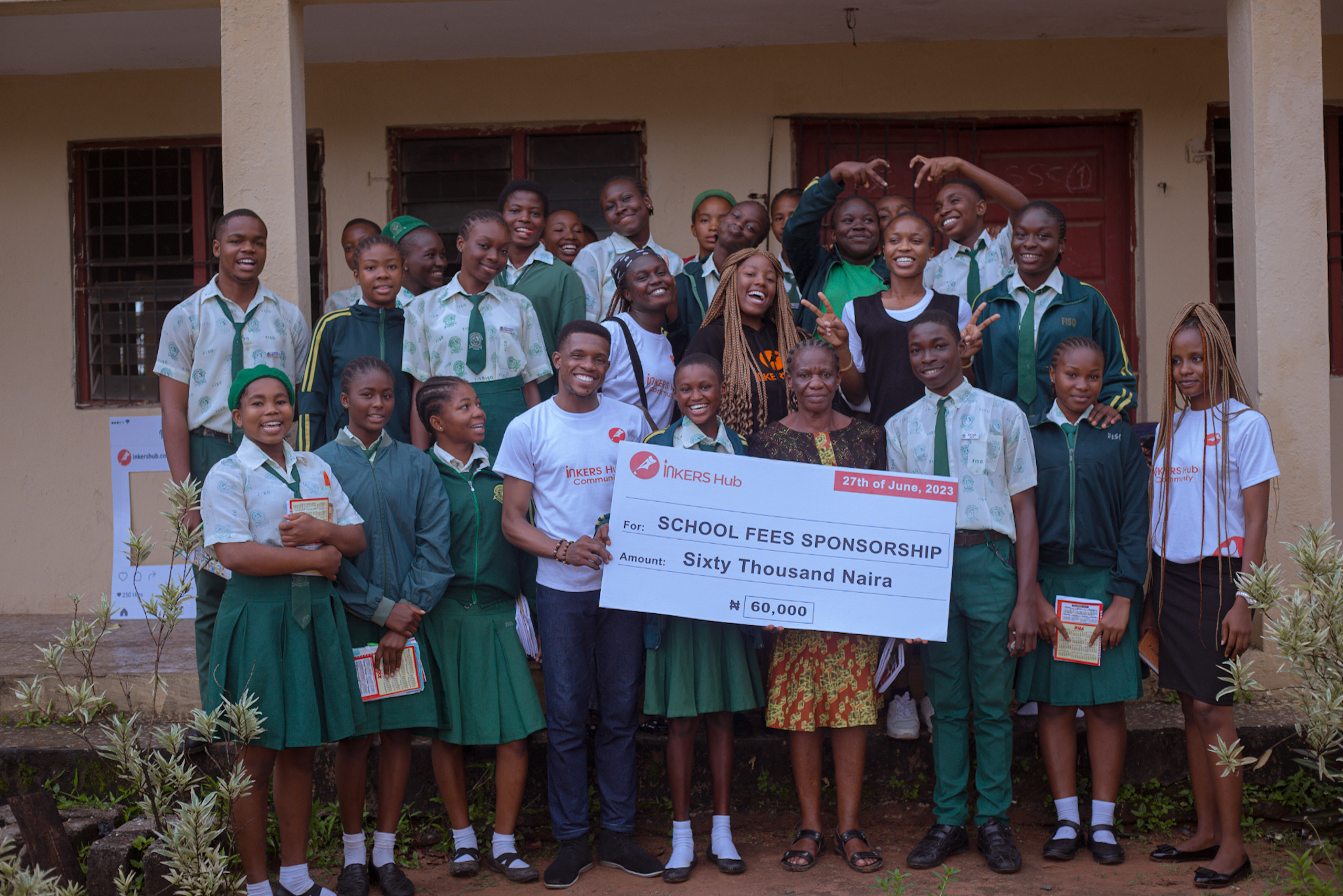 School sponsorship outreach programme